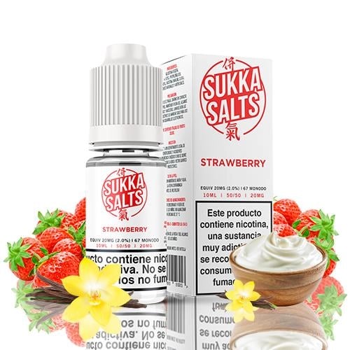 Sukka Salts Strawberry 10ml - (Outlet)