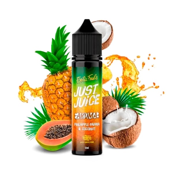 Aroma Papaya Pineapple Coconut - Just Juice Exotic Fruits (Longfill)
