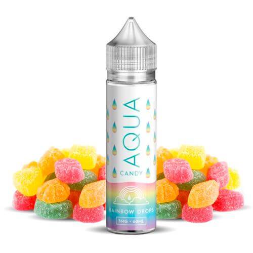 Aqua e-liquid Rainbow Drops - (Outlet)