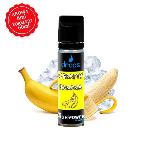 Aroma Creamy Banana - Drops Bar (Longfill)
