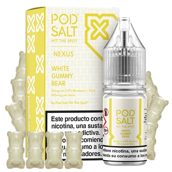 White Gummy Bear-Nexus Nic Salt-10ml