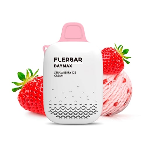 Pod desechable Strawberry Ice Cream - Flerbar Baymax