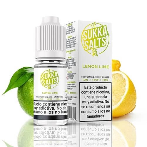 Sukka Salts Lemon Lime 10ml (Outlet)