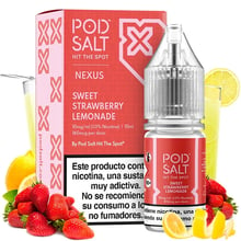 Sweet Strawberry Lemonade-Nexus Nic Salt-10ml