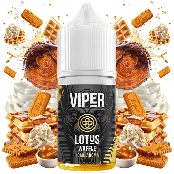 Aroma Lotus Waffle - Viper Eliquids (Longfill para Sales)
