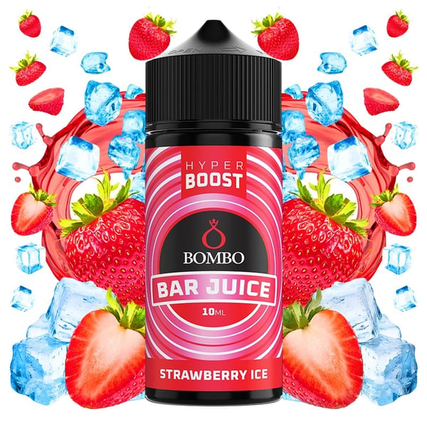 Aroma Strawberry Ice - Bar Juice Hyper Boost by Bombo 10ml/120 (Longfill)