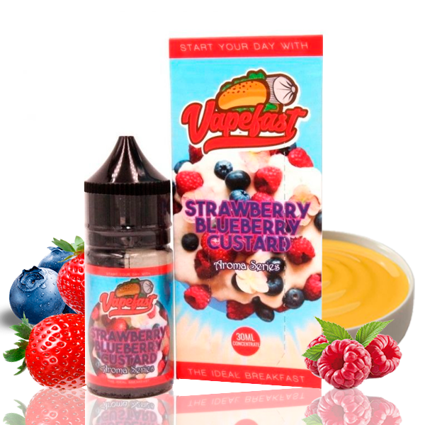 Aroma Vapefast Strawberry Blueberry Custard 30ml