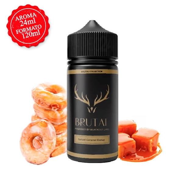 Aroma Salted Caramel Donut - Blackout Brutal 24ml (Longfill)