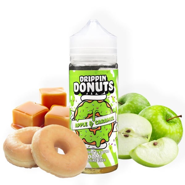 Apple and Caramel 100ml - Dripping Donuts