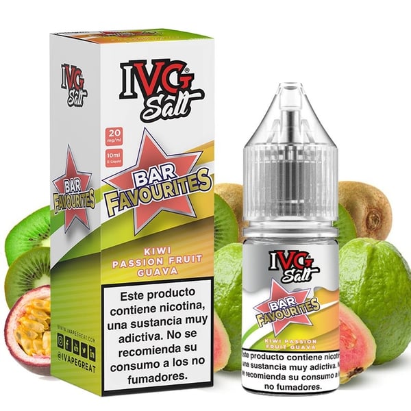 Kiwi Passionfruit Guava - IVG Salt 10ml