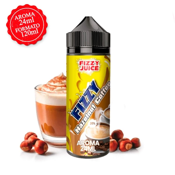 Aroma Hazelnut Coffee - Fizzy Juice 24ml (Longfill)