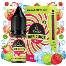 Sales Strawberry Lime Ice - Bar Juice by Bombo -10ml