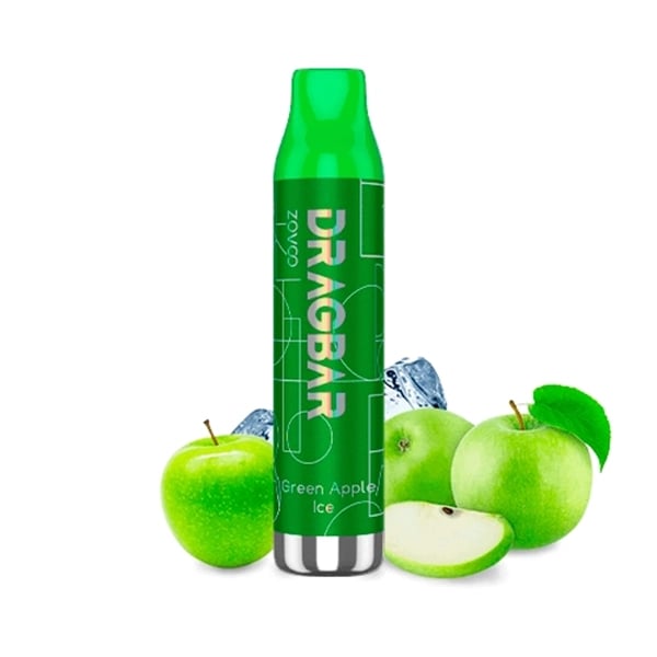 Voopoo Zovoo Dragbar 5000 C Green Apple Ice - Pod desechable