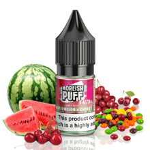 Watermelon & Cherry Candy Drops - Moreish Puff Nic Salt