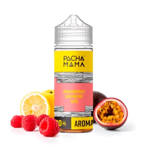 Aroma Passion Fruit Raspberry Yuzu - Pachamama 30ml (Longfill)