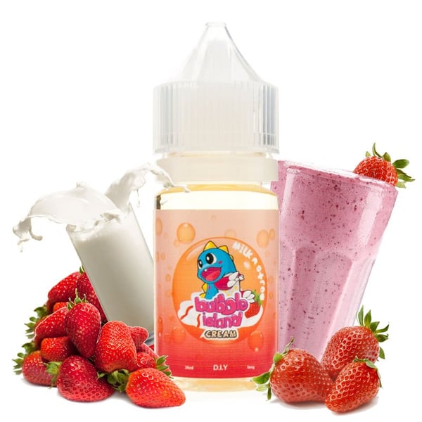 Aroma Milk n Straw 30ml - Bubble Island