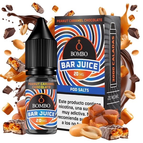 Sales Peanut Chocolate Caramel - Bar Juice by Bombo 10ml