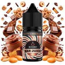 Aroma Nutty Chocolate - Bar Juice by Bombo (Longfill para Sales)