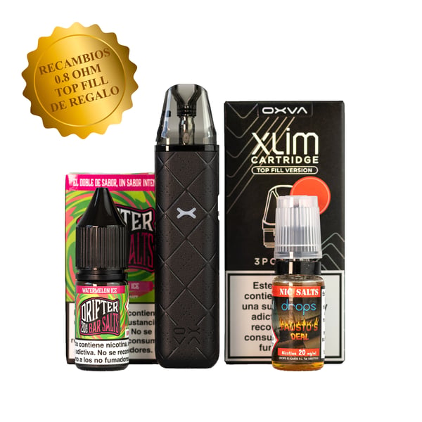 Pack Dejar de Fumar - Oxva Xlim Go + Sales 20mg