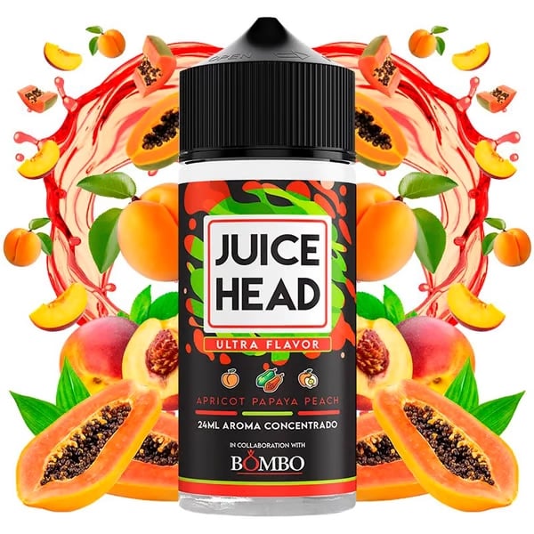 Aroma Apricot Papaya - Juice Head & Bombo 24ml (Longfill)