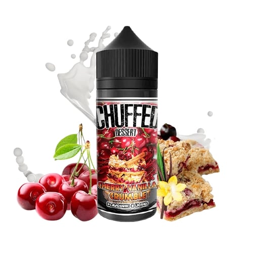 Chuffed Desert - Cherry Vanilla Crumble 100ml