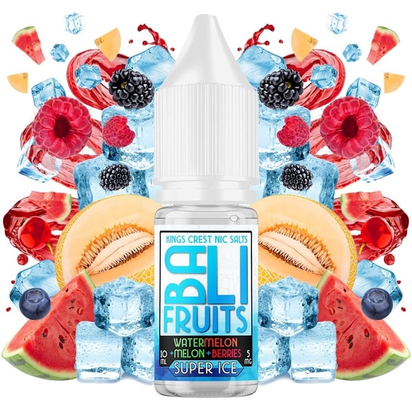 Sales Watermelon Melon Berries Super Ice - Bali Fruits Salts by Kings Crest 10ml