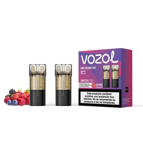 Mix de Bayas - Vozol Switch Pro (cartucho precargado)