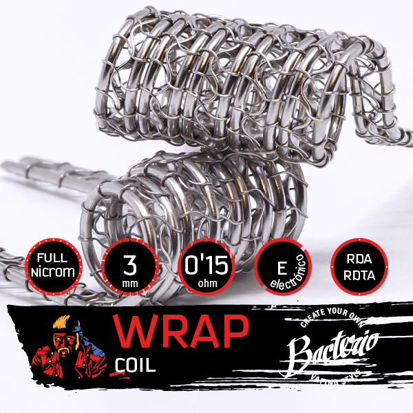 Bacterio Coils - Wrap Coil Full Ni80 (Resistencias Artesanales)