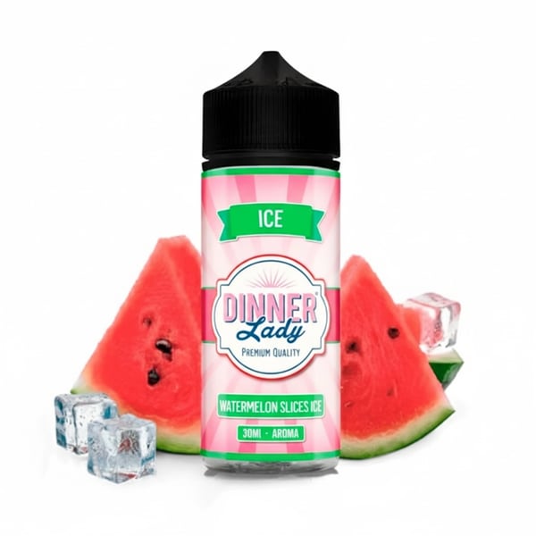 Aroma Watermelon Slices Ice - Dinner Lady (Longfill)