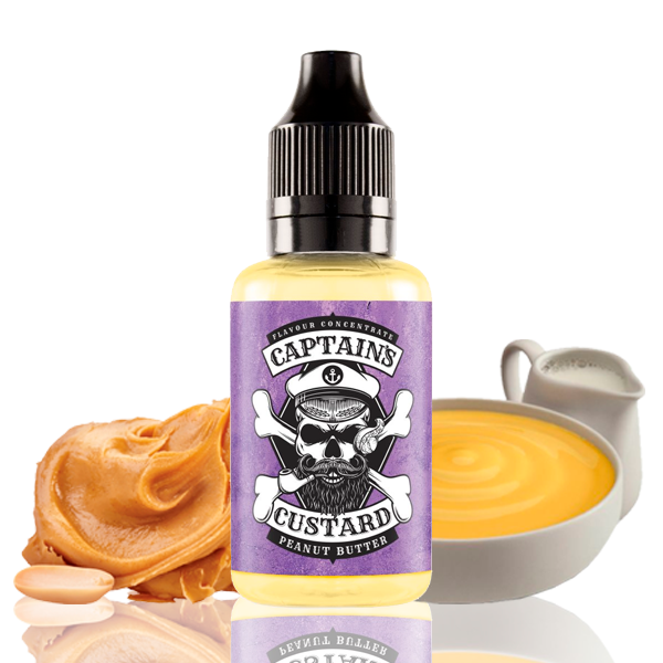 Aroma Captains Custard Peanut Butter 30ml