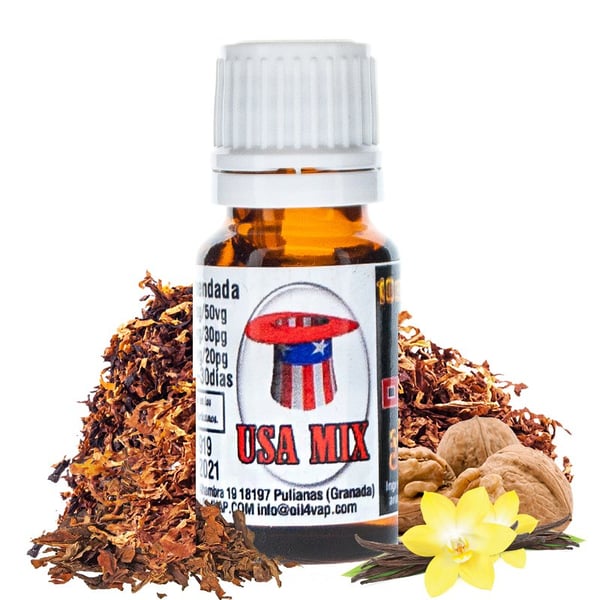 Aroma Oil4Vap Tabaco Rubio USA Mix 10ml