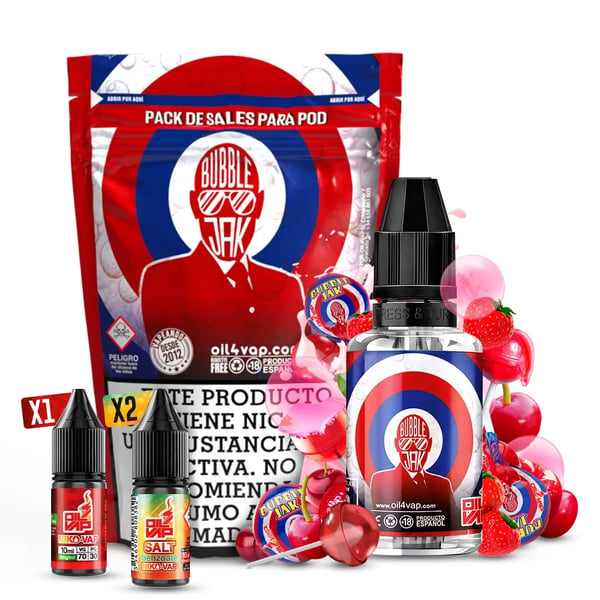 Pack Bubble Jak + NicoVaps - Oil4Vap Sales