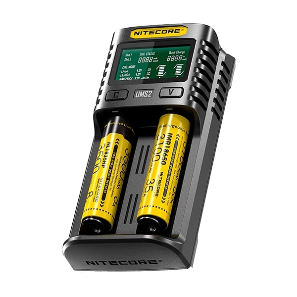 Cargador Nitecore UMS2 Intelligent USB (outlet)