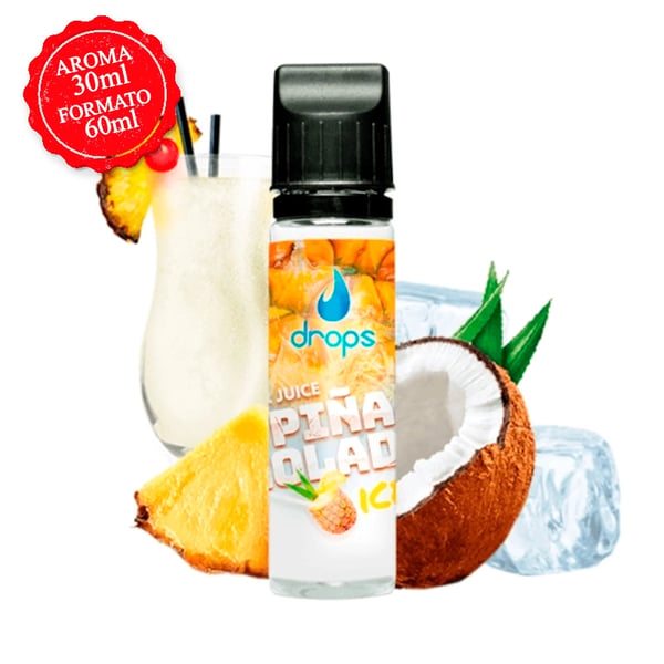 Aroma Piña Colada Ice - Drops Bar Juice 60ml (Longfill)