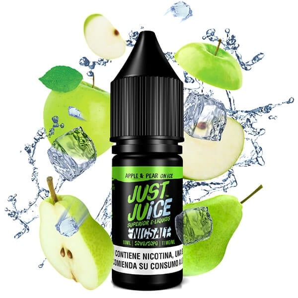 Just Juice Nic Salt Apple & Pear On Ice (Outlet)