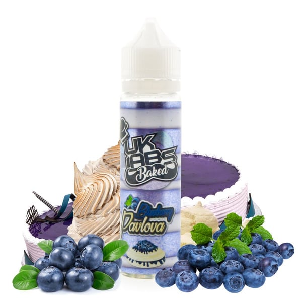 Blueberry Pavlova - UK Labs Baked