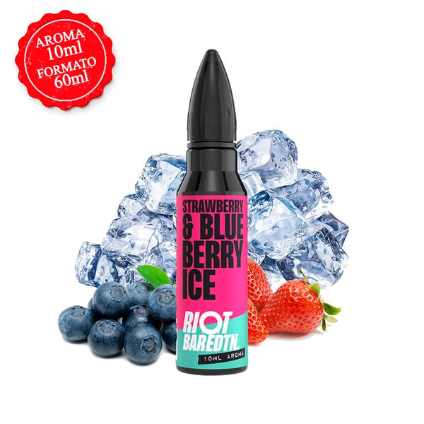 Aroma Strawberry Blueberry - Riot Squad Bar EDTN Salt - 10ml (Longfill)