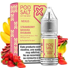 Strawberry Banana Rhubarb-Nexus Nic Salt-10ml