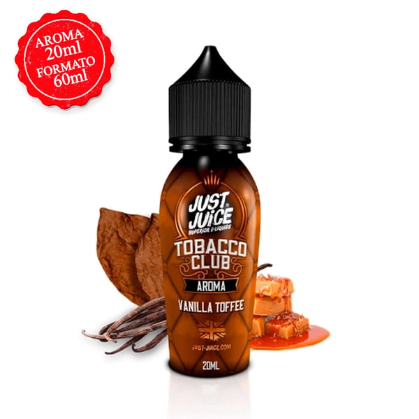 Aroma Vanilla Toffee - Just Juice Tobacco Club 20ml (Longfill)