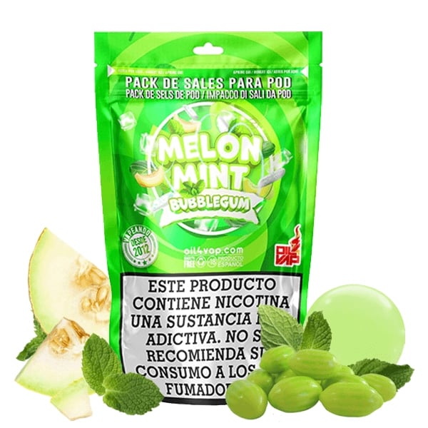Pack Melon Mint Bubble + NikoVaps - Oil4Vap Sales (Outlet)