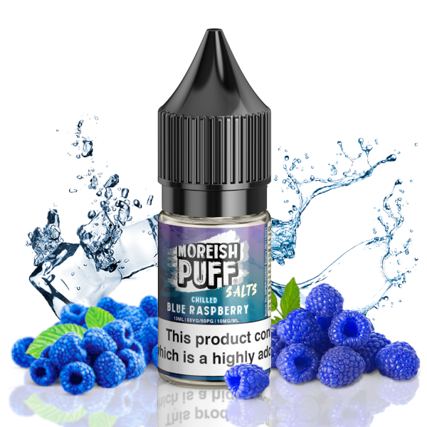 Blue Raspberry Chilled - Moreish Puff Nic Salt