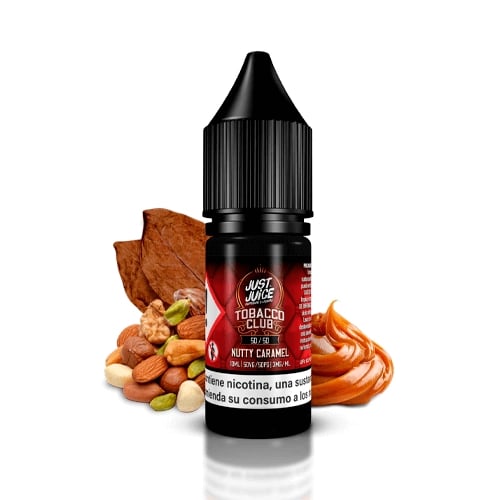 Just Juice Tobacco Club Nutty Caramel 50/50 10ml