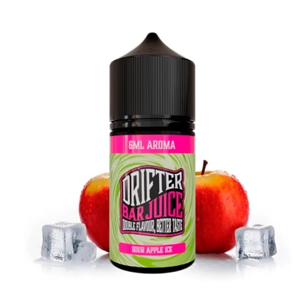 Aroma Sour Apple Ice - Juice Sauz Drifter Bar (Longfill para Sales)