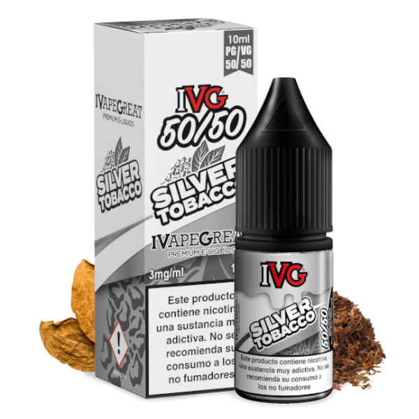 I VG 50/50 Tobacco Silver