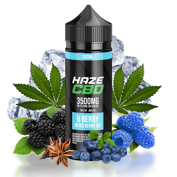Mixed Berry Ice - Haze CBD 100ml