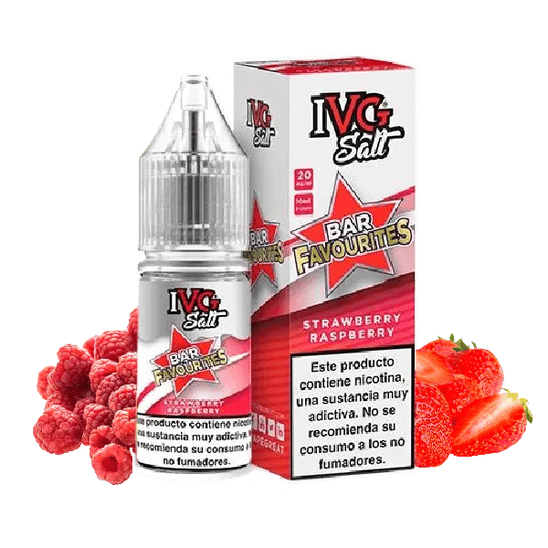 Salts Strawberry Raspberry - IVG - Favourite Bar - 10ml
