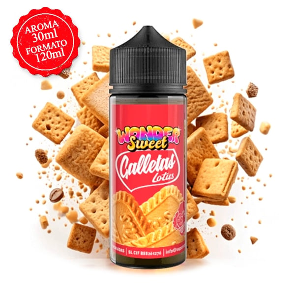 Aroma Galletas Lotus - Vapemoniadas Wonder Sweet 30ml (Longfill)