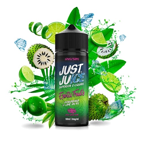 Exotic Fruits Guanabana Lime Ice - Just Juice 100ml