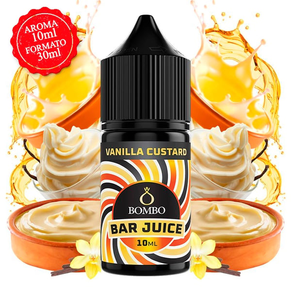 Aroma Vanilla Custard - Bar Juice by Bombo (Longfill para Sales)