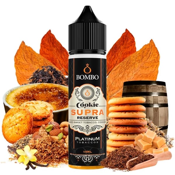 Aroma Cookie Supra Reserve - Platinum Tobaccos by Bombo (Longfill)